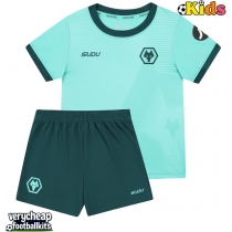 Wolves Jhon Arias #10 Replica Away Minikit 2025-26 Short Sleeve (+ pants)